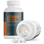 Vitamin D3 K2 Tablets - OEM ODM Vegan 5000iu MK7 Bone Support Adults
