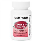 Vitamin B12 Tablets - Private Label 1000mcg Chewable Energy Support Adults Teens