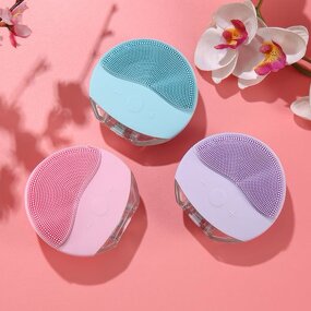 Ultrasonic Facial Brush - 2025 Newest OEM Waterproof 12 Intensity Levels