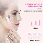 EMS Eye Massager Wand - Micro-current Red Light Photon Eye Massage Device