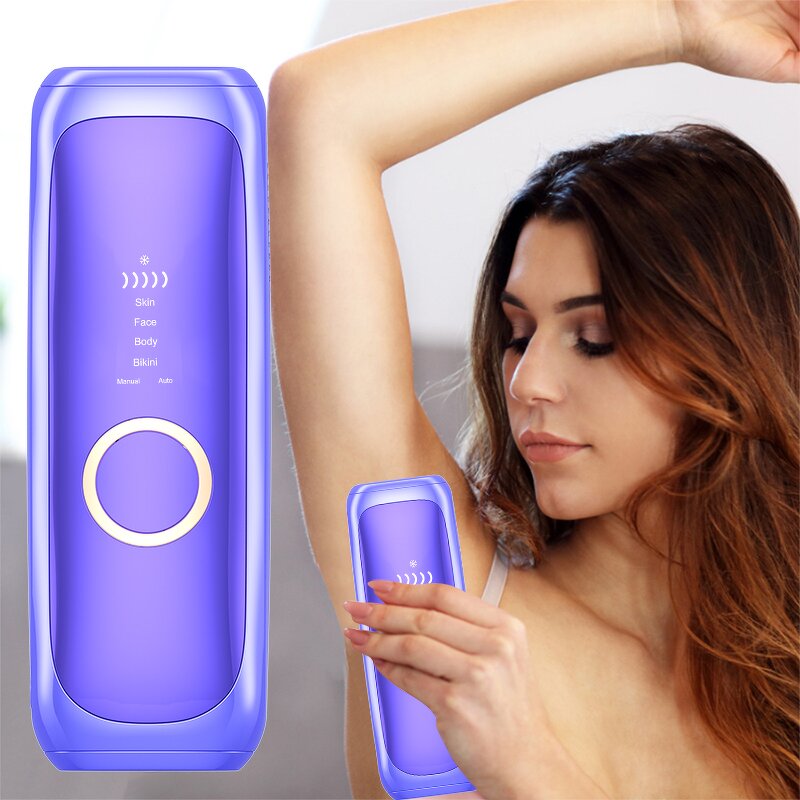 10Hz IPL Hair Removal Device - Full Body Professional Ice Cooling Unlimited Flashes