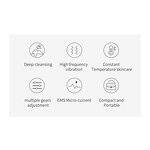 2 in 1 Microcurrent Brush - EMS Skin Tightening Deep Cleaning Face Neck Device