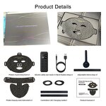 8 Light Silicone LED Mask - Customized Face Neck Red Light Therapy Whitening Rechargeable