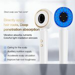 3 in 1 Scalp Care Comb - Photon Light Therapy Electric Massage Oil Applicator