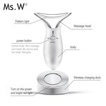 Face Neck Lifting Device - Blue Red Light Therapy Rechargeable Beauty Boost Tool