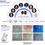 Portable 3D AI Scanner - Intelligent Skin Image Analyzer Diagnostic Test Device