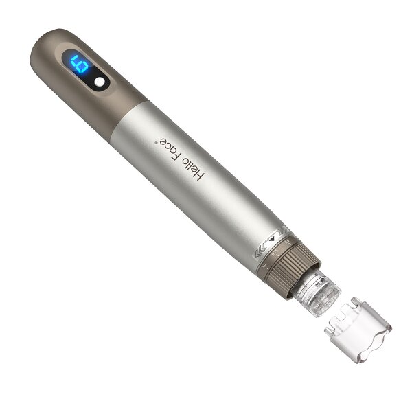 Electric Derma Pen H3 - Microneedling Beauty Equipment Adjustable Serum Applicator