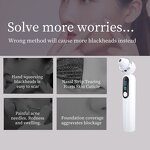 HD Visual Blackhead Remover - ABS Vacuum Whitehead Acne Treatment EU/JP Pores Cleaner