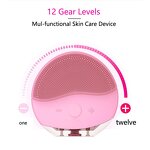 Silicone Electric Facial Brush - Customized Rechargeable Waterproof Multiple Speed Deep Cleansing