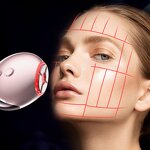 Mini Face Lifting Machine - IPX6 Waterproof EMS RF Vibration LED Photon Therapy Device