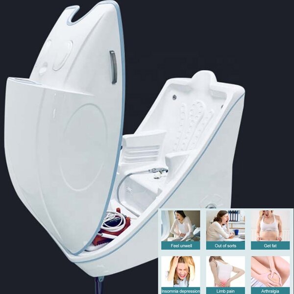 Ozone Sauna Capsule - Luxury Far Infrared Sitting Type Weight Loss Spa Machine