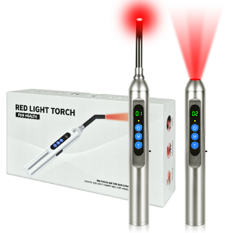 Handheld Red Light Therapy - Near Infrared Led Light Face Eye Lip Skin Care Tool