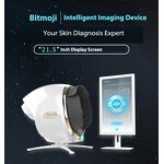 Bitmoji Skin Analysis Machine - 21.5 Inch Professional 3D Facial Salon Equipment with Pad