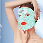 8 Color LED Facial Mask - Silicone Infrared 850nm Red Light Therapy PDT Acne Removal