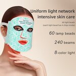 Photon Therapy LED Mask - Rechargeable Silicone 8 Colors 630nm Light Skin Care