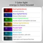 Photon Red Light Therapy Mask - Home Commercial Skin Care Tightening Rejuvenation