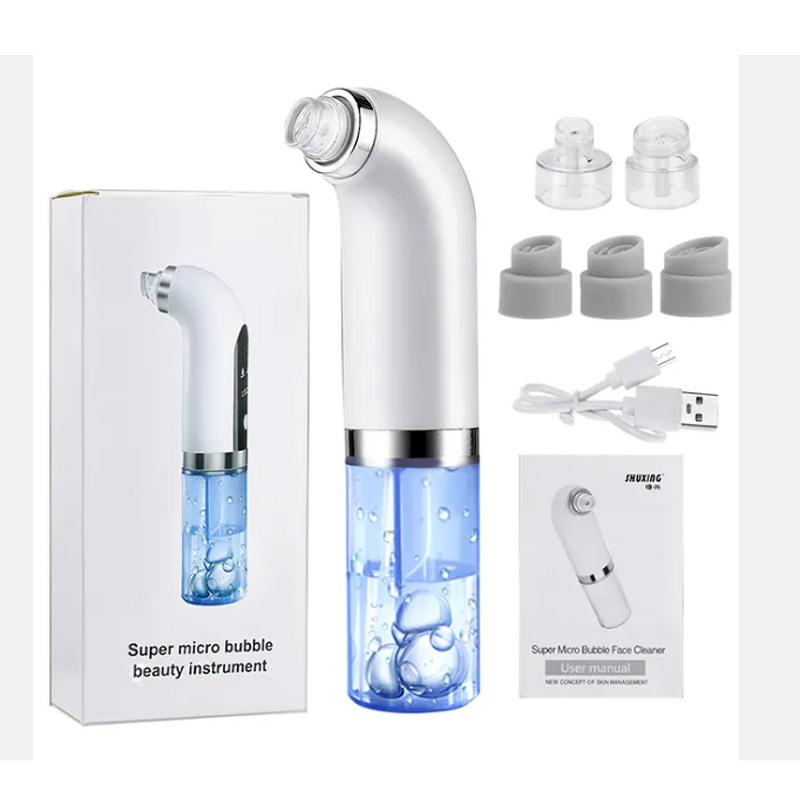 Small Bubble Blackhead Remover - 2024 New Arrival Water Cycle Electric Vacuum Cleaner