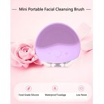 Silicone Facial Brush - Waterproof Rechargeable Multiple Speed Deep Cleansing OEM
