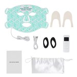 Wireless 8 Color LED Mask - Home Spa Silicon Infrared 850nm 630nm Red Light Therapy