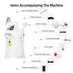 2in1 Pico Diode Laser - 755 808 1064nm Ice Cooling Salon Hair Removal Machine