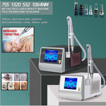Q Switch Picosecond Laser - 1320 1064 532 755nm Wavelength Tattoo Removal