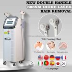 3 Wave Diode Laser Stack - 3000W Double Rows Titanium Ice Cooling Hair Removal