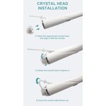 Disposable RF Microneedles - Wholesale Nano Tips 10 25 64-Pins Gold Plated Wrinkle