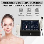 2-in-1 4D Beauty Machine - Portable Facial Body Slimming Anti-age Wrinkle Removal