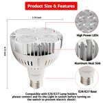 Red Light Therapy Lamp Manufacturer - Powerful E27/E26 LED 60W 660nm 850nm Aluminum Body for Skin Care Pain Relief