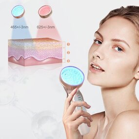 PDT Device Manufacturer - Home Use Red Blue Photon Skin Rejuvenation Spectrometer for Acne Removal