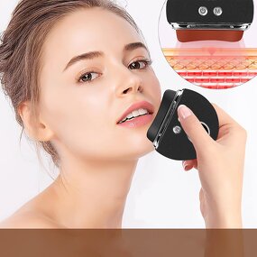 Gua Sha Massager Manufacturer - Professional EMS Face Neck Lifting Wrinkle Remover Red Light Therapy Hot Compress