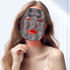 LED Light Therapy Mask Manufacturer - Wholesale Custom Logo DDP 7 Colors + Infrared for Skin Rejuvenation