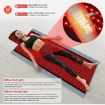 Red Light Therapy Blanket Manufacturer - Full Body Infrared NIR LED for Beauty Rejuvenation Muscle Pain Relief