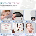 LED Light Therapy Mask Manufacturer - 2025 Custom Anti-Aging Silicone Red Infrared Photon for Home SPA