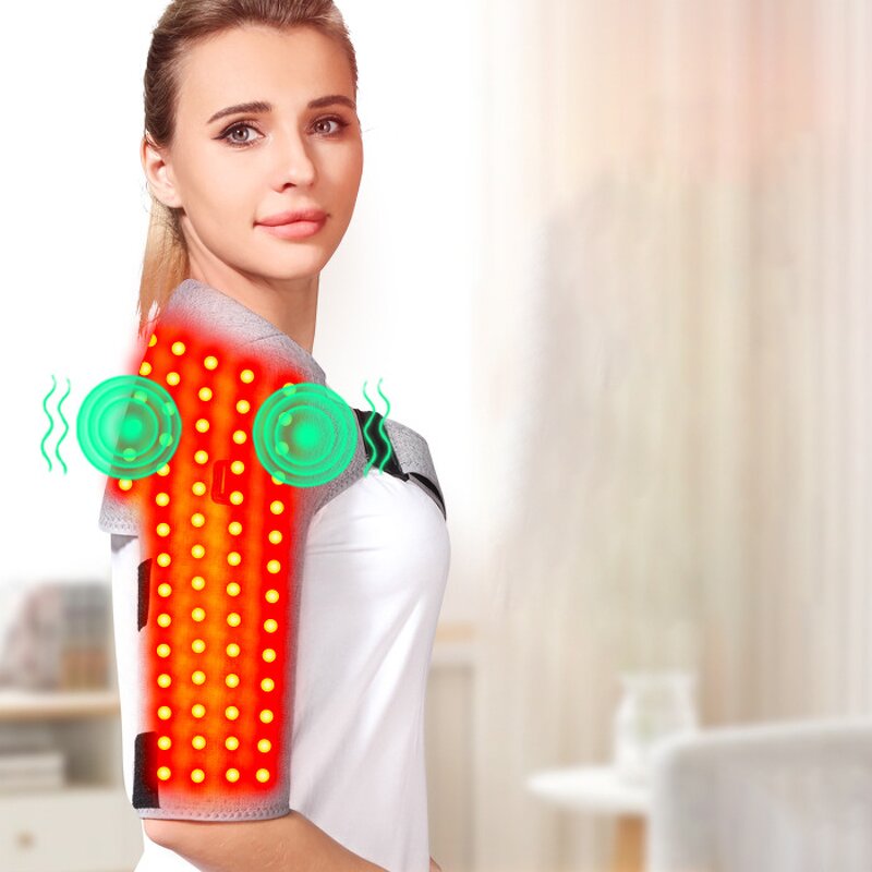 Red Light Therapy Device Manufacturer - Hot Compress Electric Heating Moxibustion for Hands Feet LED Pain Relief