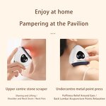 Gua Sha Tool Manufacturer - Factory Intelligent Heart-Shaped Bianstone Electric Scraping Muscle Soothing