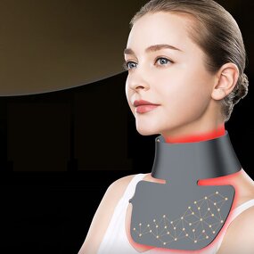 LED Light Therapy Mask Manufacturer - Custom 4 Colors Silicone Red Infrared for Home Use Anti-aging