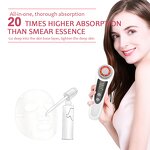 Facial Cleansing Device Manufacturer - 2025 Wholesale Electric EMS Micro-Current LED Multi-Light Heat Compress RF