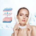 Face Slimmer Manufacturer - EMS Microcurrent V-shaped Facial Massage Hot Compress Vibration Double Chin Lifting