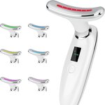 Face Massager Manufacturer - Home Use Bio-Electric Neck Lifting 7-Color Glow Therapy