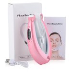 Face Lifting Device Manufacturer - OEM LED Light Therapy Face Slimming V Line Vibration Micro Current