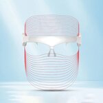 LED Light Therapy Mask Manufacturer - Transparent Wireless 7-in-1 Anti Wrinkles Photon PDT