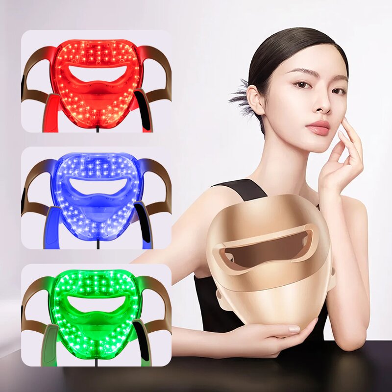 LED Light Therapy Mask Manufacturer - Professional 3D 5D Laser Red Green Blue Far Infrared Photon