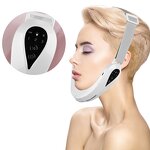 Face Slimming Device Manufacturer - Smart EMS Microcurrent Neck Lifting Firming V Face LED Red Blue Light