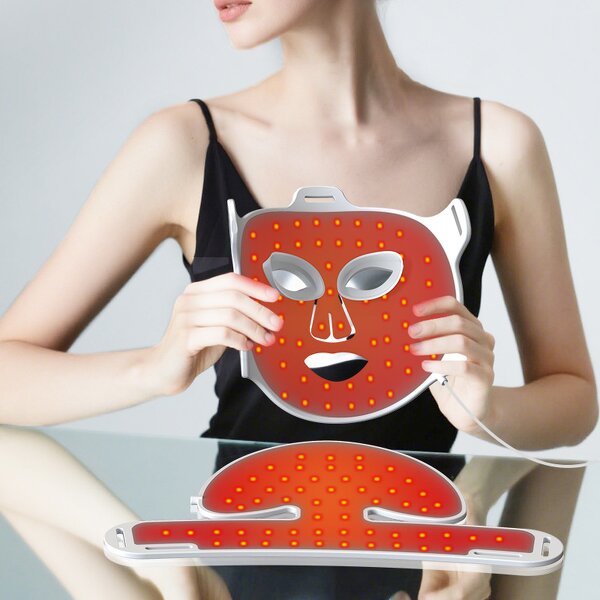 LED Light Therapy Mask Manufacturer - Private Label Silicone Face Neck Home Photorejuvenation