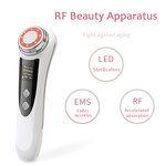 Facial Cleansing Device Manufacturer - 2025 Wholesale Electric EMS Micro-Current LED Multi-Light Heat Compress RF