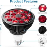 Red LED Therapy Light Manufacturer - Professional Portable 660nm 850nm 18pcs 54W Soothing for Muscle Pain