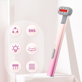 Eye Beauty Wand Manufacturer - 2026 NEW 3-Color LED Light Handheld Facial Skin Tightening for Eye Face