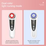Facial Cleansing Device Manufacturer - 2025 Wholesale Electric EMS Micro-Current LED Multi-Light Heat Compress RF