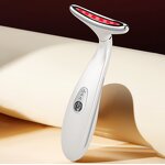 Face Massager Manufacturer - OEM Microcurrent Thermal Vibration Lifting Glow Therapy for Face Neck